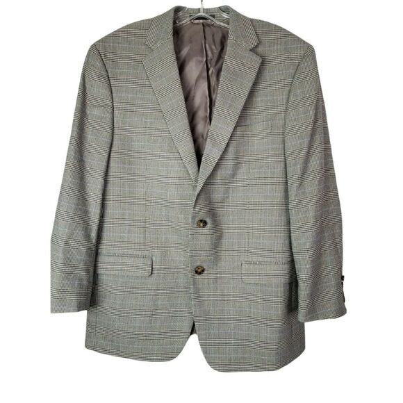Lauren Ralph Lauren Men's Glen Plaid‎ Blazer 40R Sport Coat Jacket - Picture 1 of 11